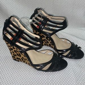 Cheetah Wedge Heel - Calvin Klein NEW
